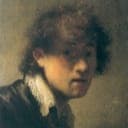 Portrait of artist name Johannes Vermeer