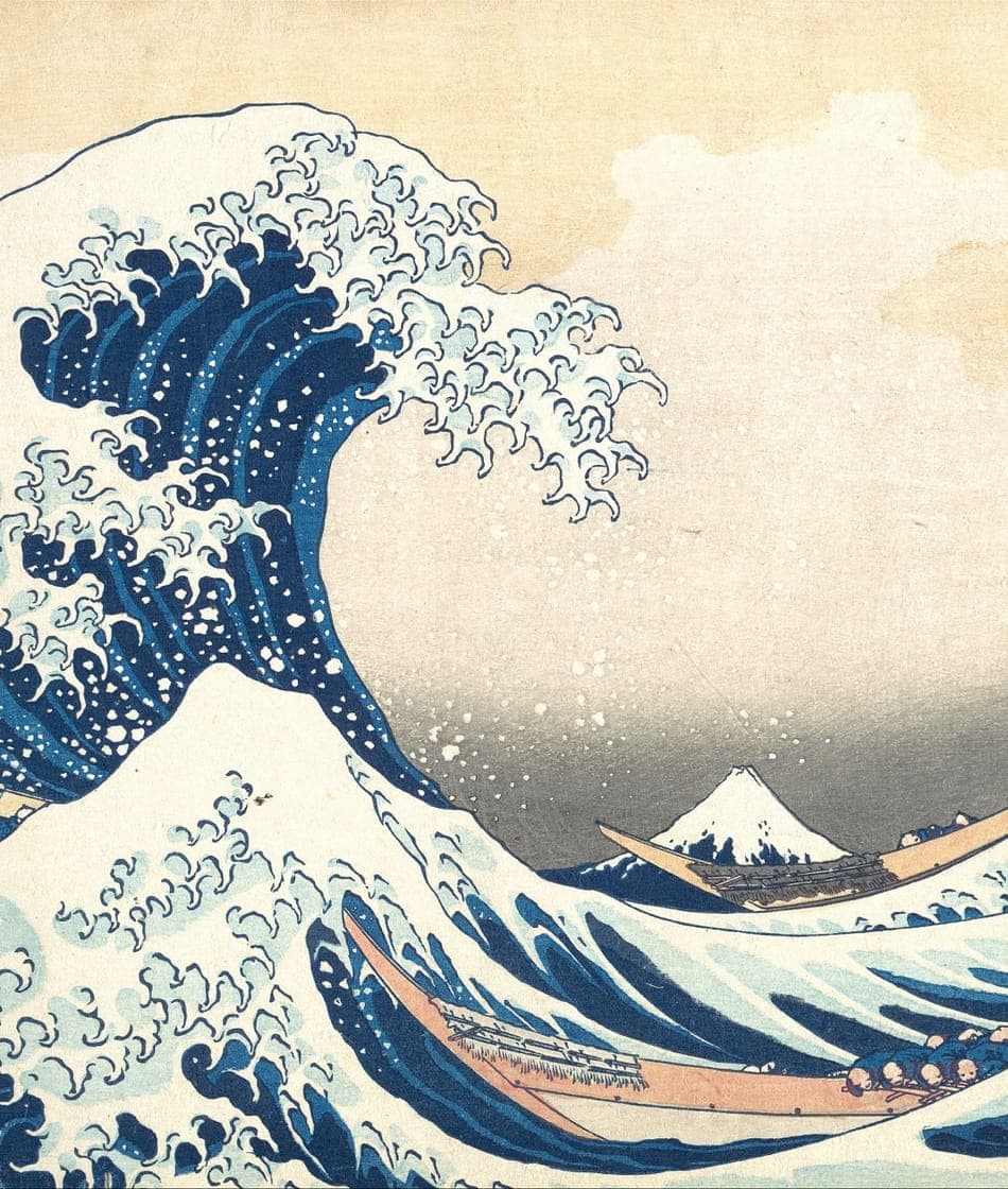 Artwork titled The Great Wave off Kanagawa