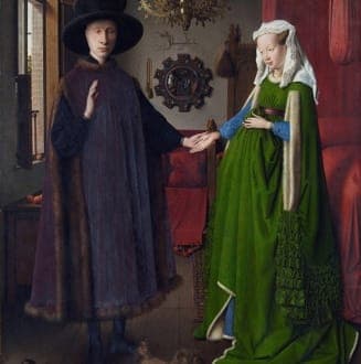 Artwork titled Arnolfini Portrait by Jan van Eyck